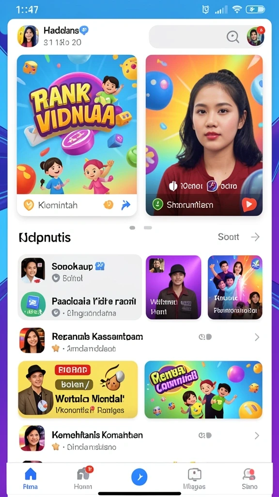 Fitur baru interaksi sosial dengan teman-teman.