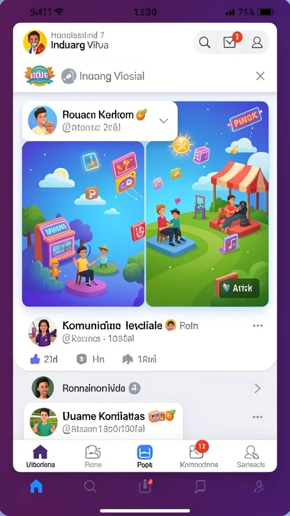 Tampilan grafis yang menawan dan detail.