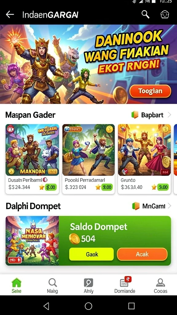 Menikmati permainan slot dengan grafis yang memukau.