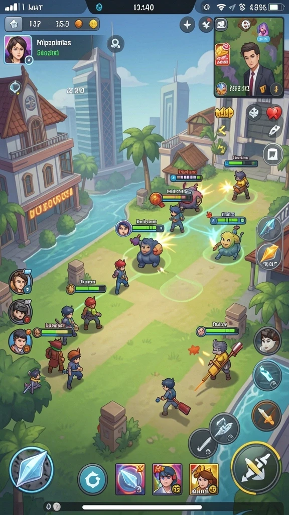 Gameplay seru dengan tantangan menarik.