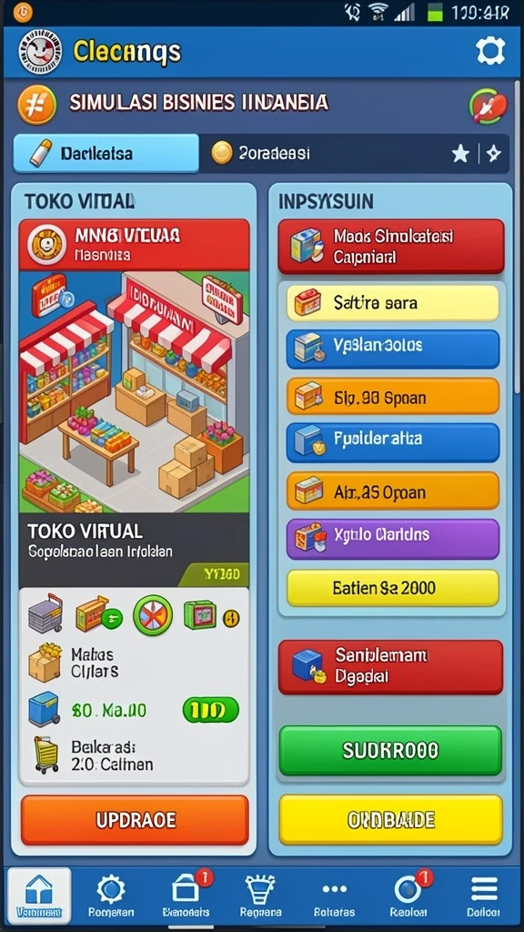 Tampilan utama AJR88 dengan karakter menarik.