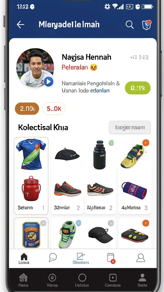 Tampilan antarmuka yang ramah pengguna.