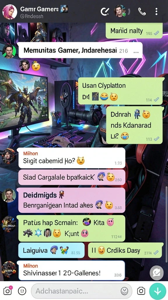 Tampilan mesin slot dengan desain modern.