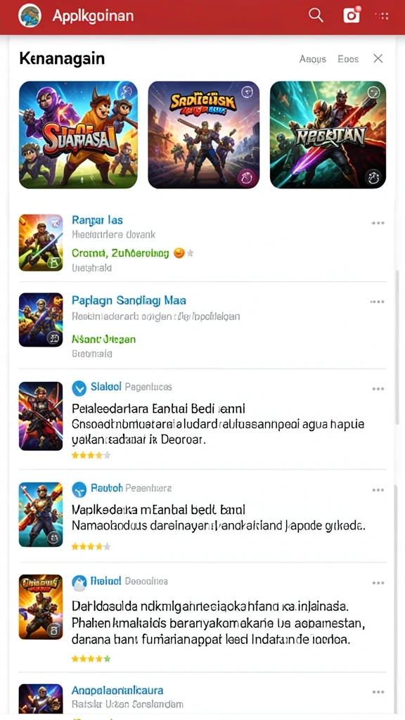 Beragam karakter unik dengan kemampuan berbeda.
