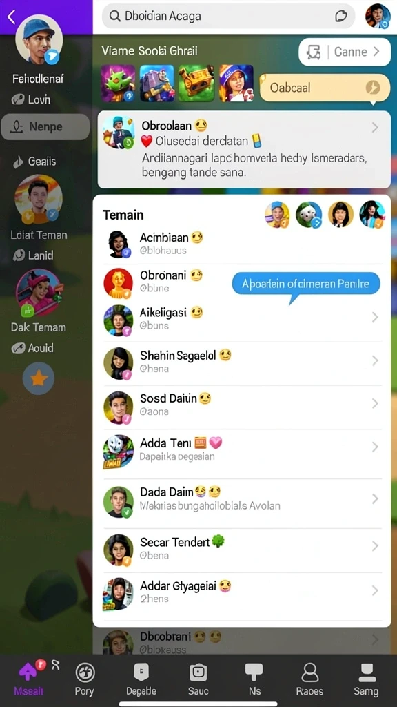 Tampilan antarmuka yang menarik dan mudah digunakan.