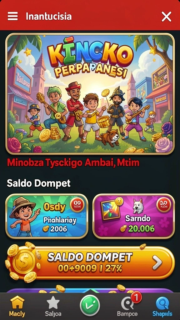 Tampilan antarmuka utama CU888 yang menarik.