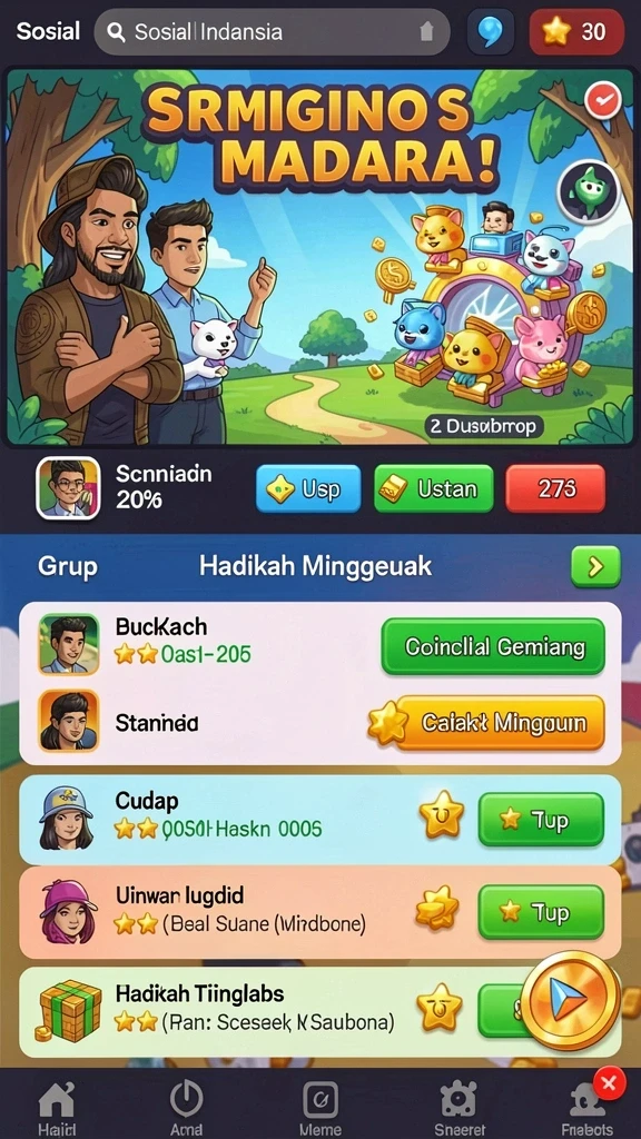 Beragam pilihan permainan yang memicu adrenalin.