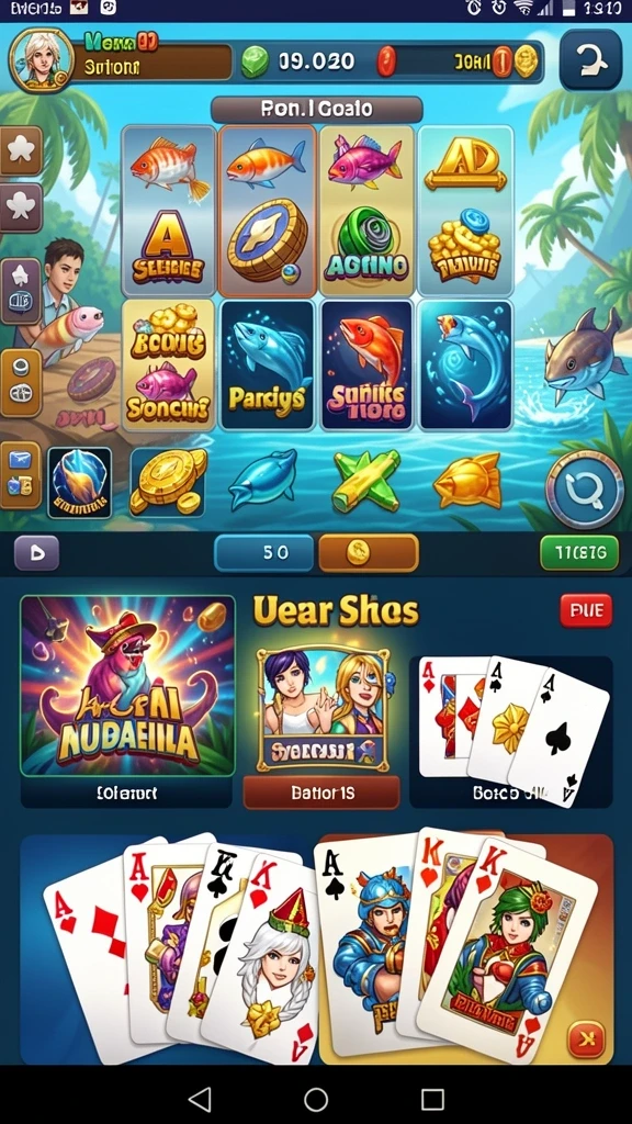 Menampilkan pemandangan alam yang fantastis dalam game.