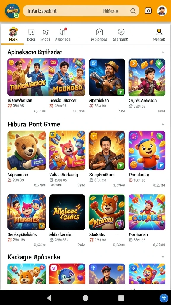 Mini game seru yang selalu menguji keterampilan Anda.