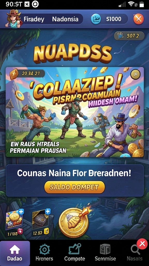 Grafis yang memukau dengan efek visual yang menarik.