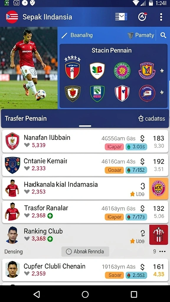 Gambaran antarmuka pengguna yang ramah dan mudah dinavigasi.