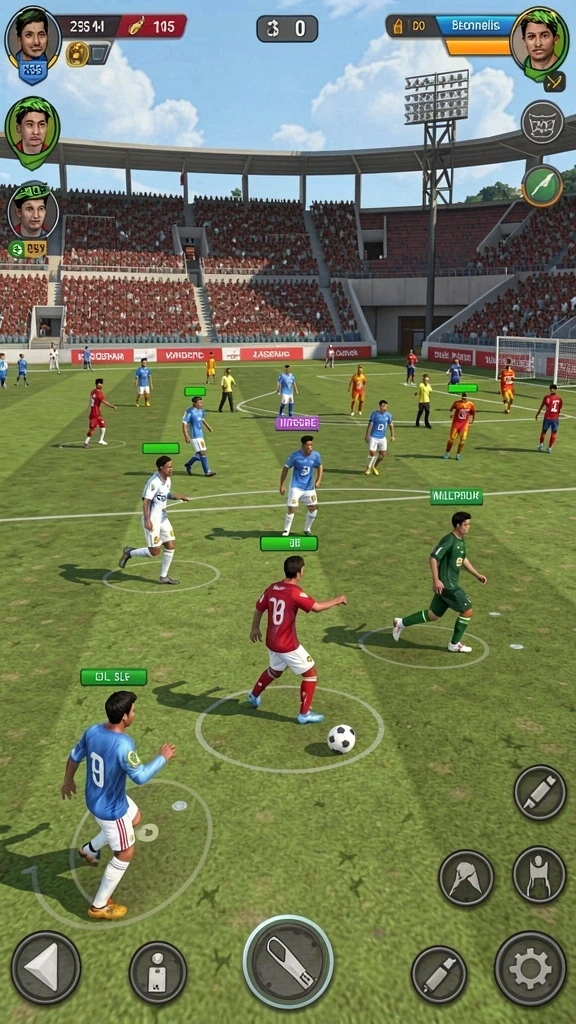 Berbagai game menarik yang siap dimainkan.
