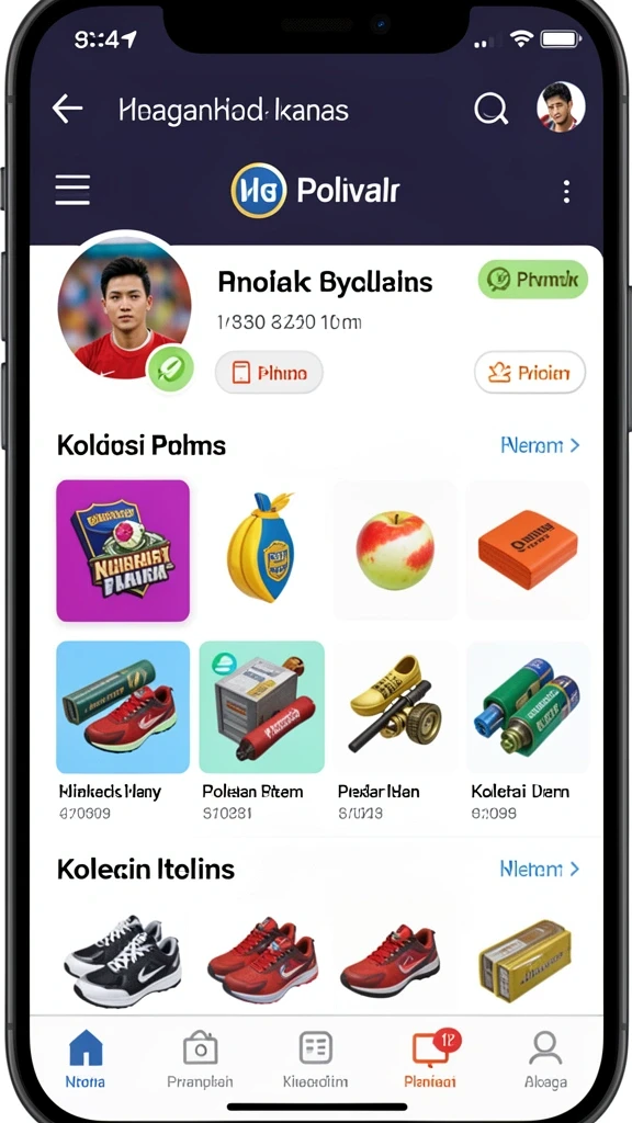 Skenario luar angkasa yang menakjubkan dan penuh warna.