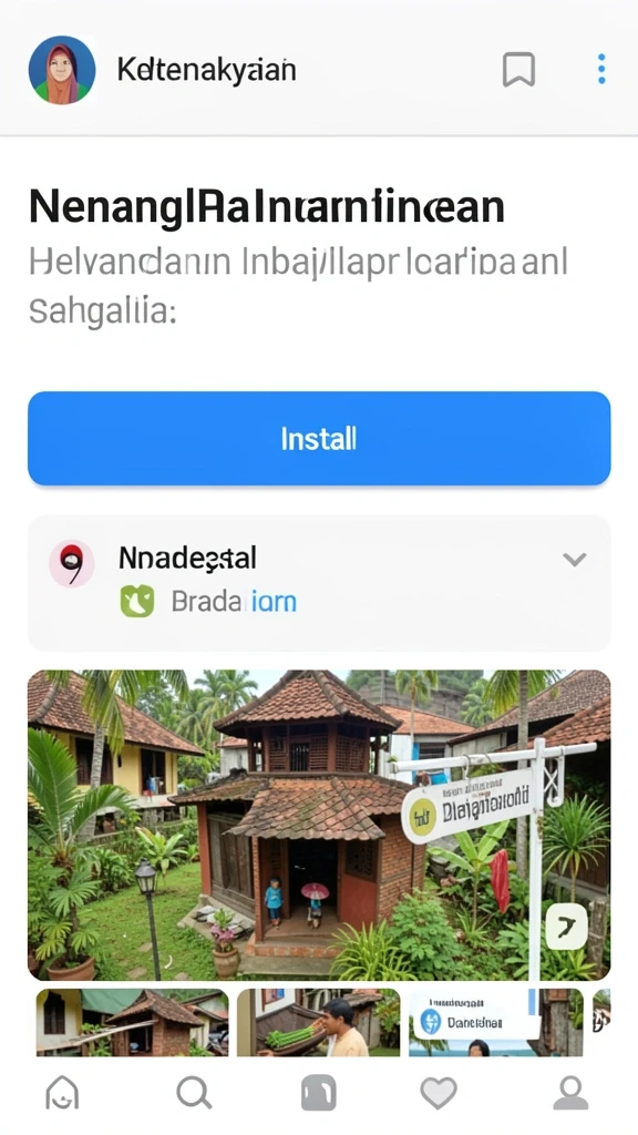 Tampilan level yang menantang dan penuh rintangan.