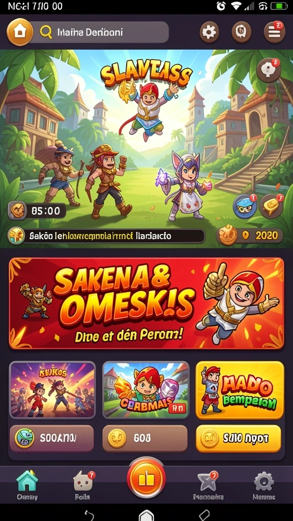 Screenshot menunjukkan variasi permainan yang tersedia di HOKIWIN.