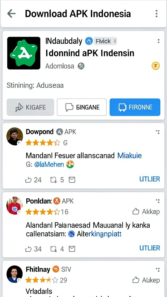 Tampilan awal yang menarik dengan karakter unik.