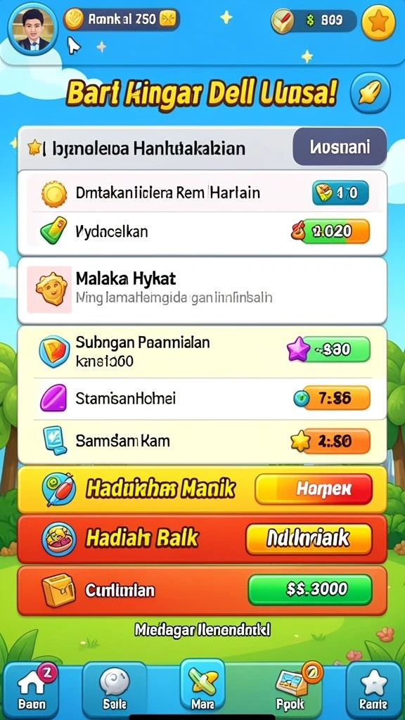 Grafik yang memukau dan colorful.