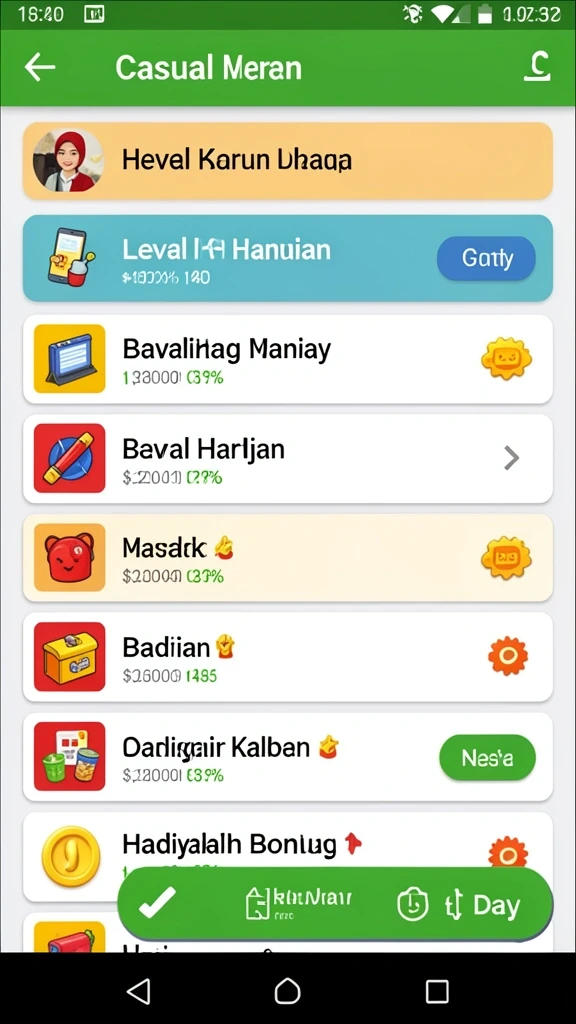 Level yang menantang dengan berbagai musuh.