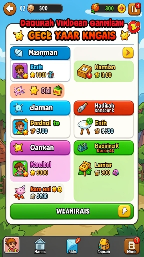 Tampilan antarmuka yang user-friendly.