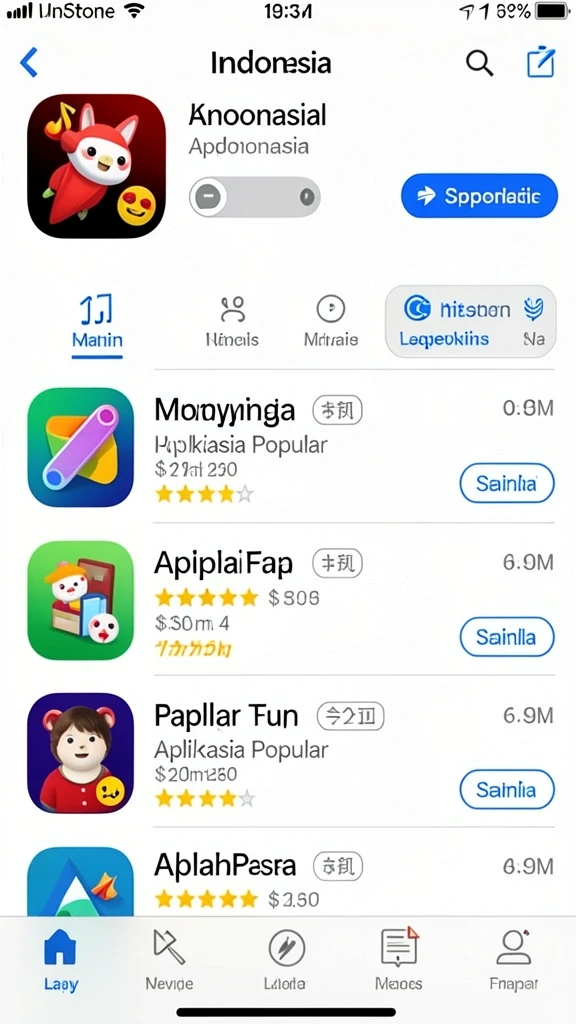 Berbagai jenis permainan togel yang tersedia.