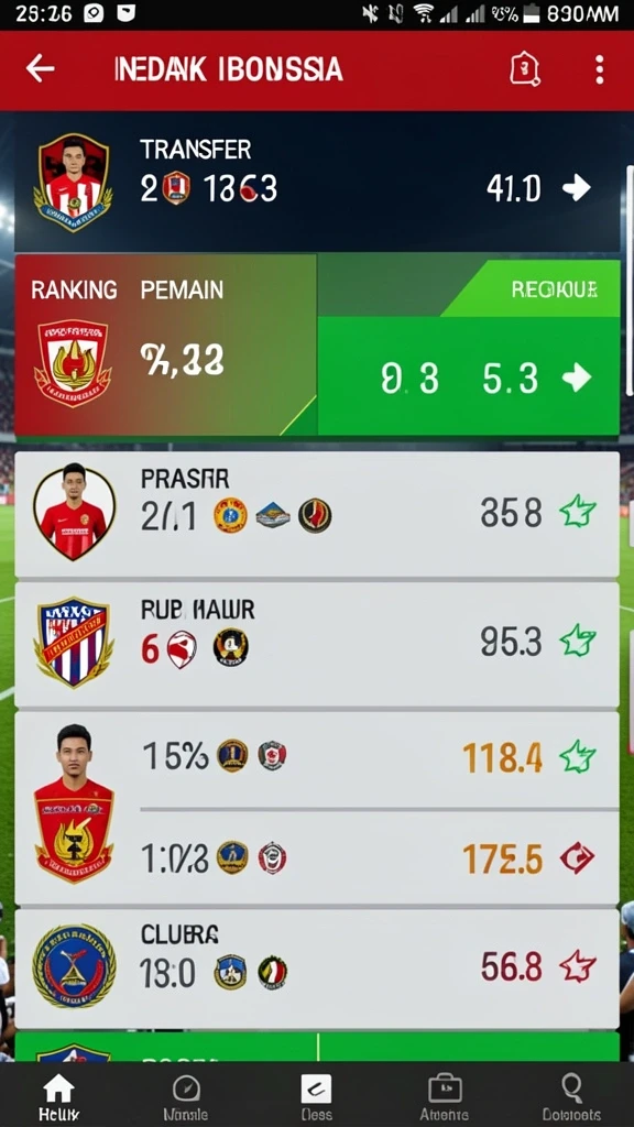 Tampilan antarmuka yang menarik dan mudah digunakan.