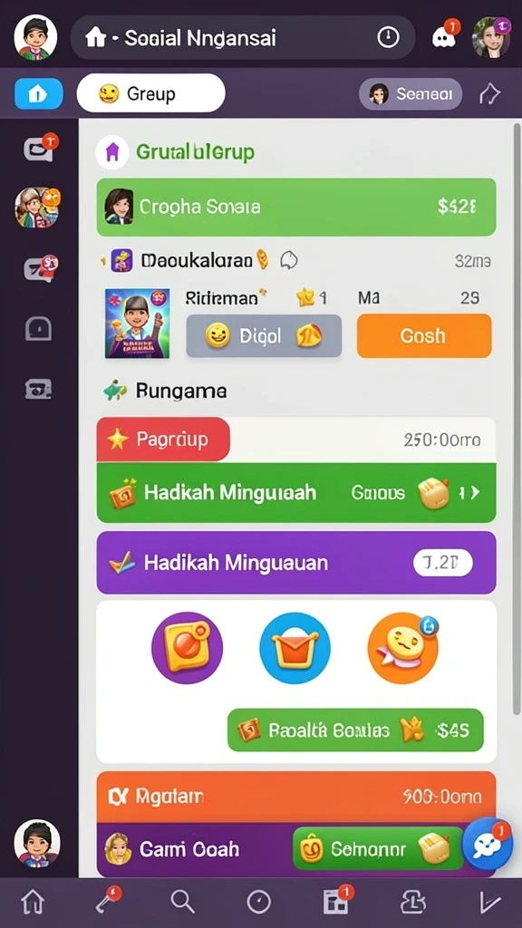 Bergabunglah dengan teman untuk pengalaman bermain yang lebih seru.