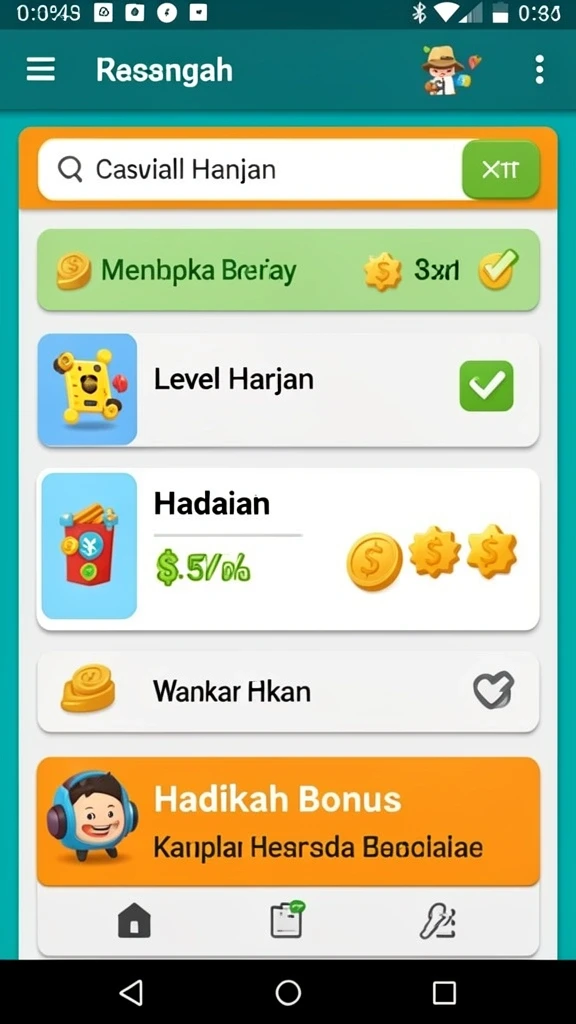 Tampilan antarmuka yang menarik dan mudah dinavigasi.