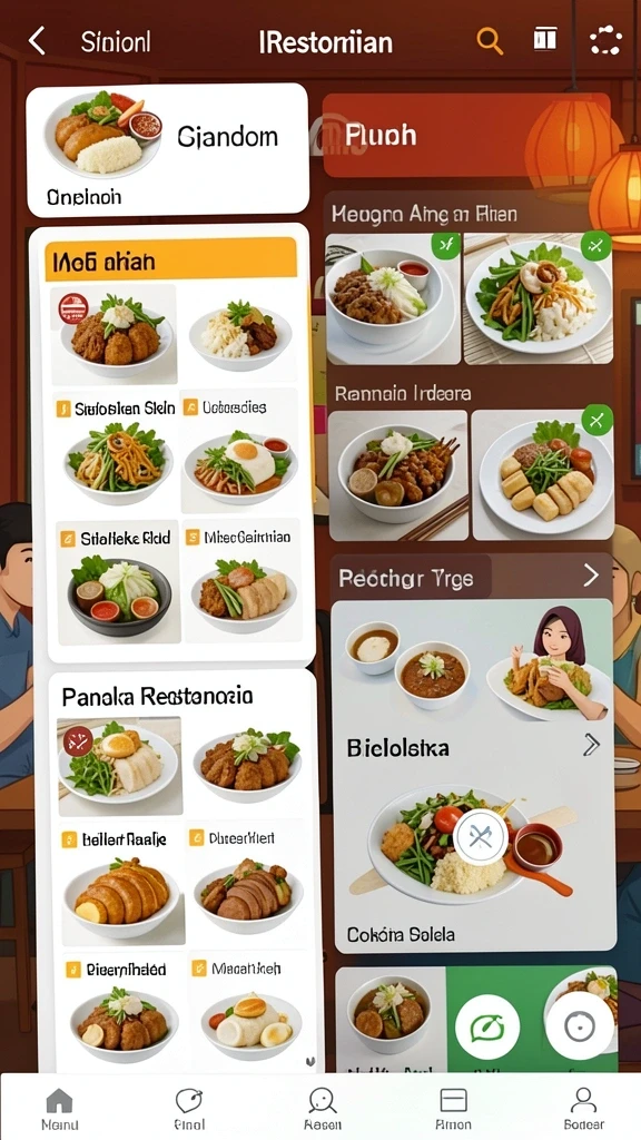Tampilan antarmuka pengguna MATARAMTOTO yang modern.
