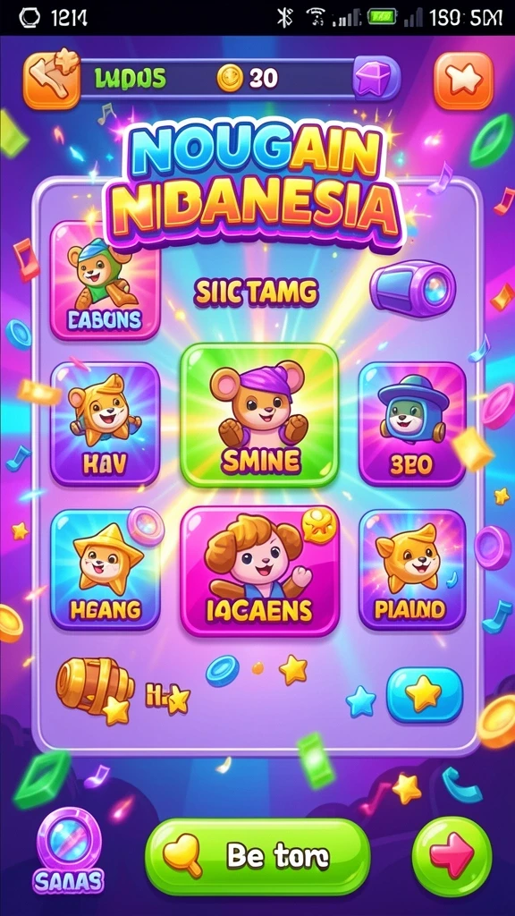 Tampilan awal yang menarik dan intuitif.