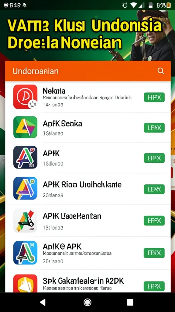 Tampilan antarmuka yang menarik dan user-friendly.