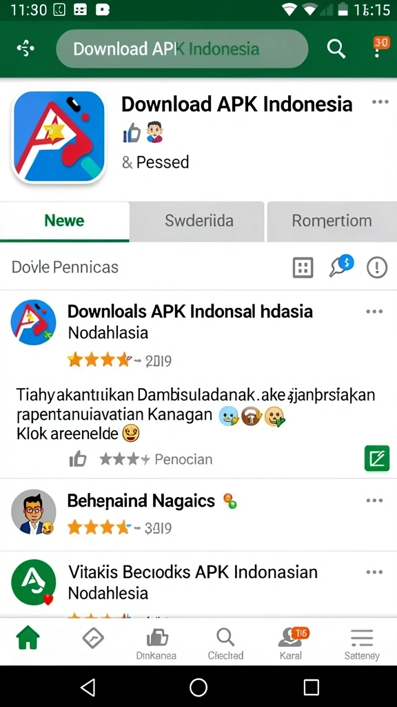 Tampilan antarmuka yang bersih dan sederhana.