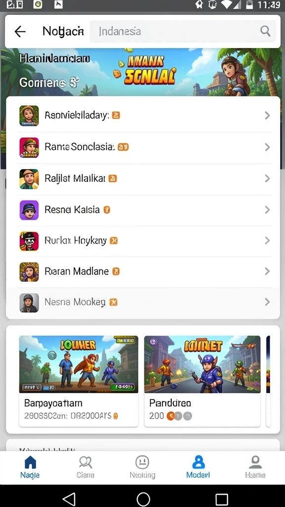 Screenshot menampilkan suasana turnamen yang seru.