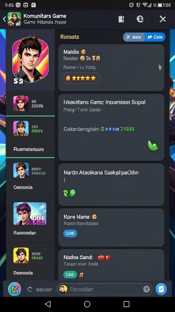Screenshot menampilkan antarmuka utama OLXSLOT yang menarik.