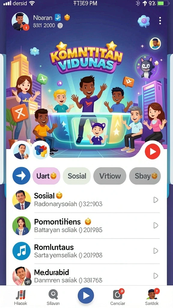 Tangkapan layar menunjukkan antarmuka utama PESGSLOT dengan tema yang menarik.