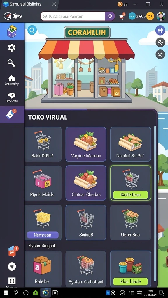 Screenshot menunjukkan pengalaman bermain slot yang mendebarkan.