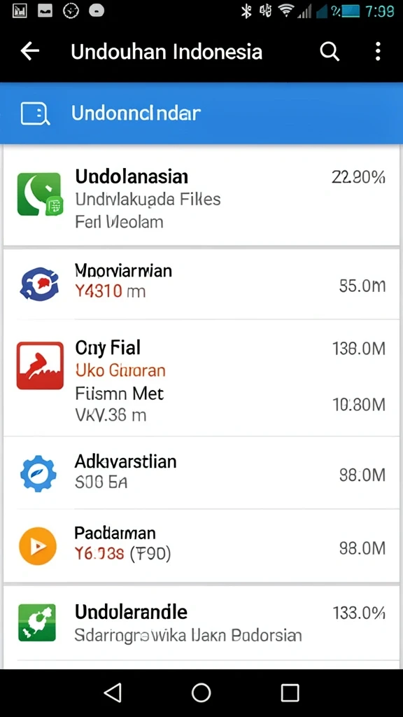 Tampilan antarmuka pengguna yang menarik dan nyaman.