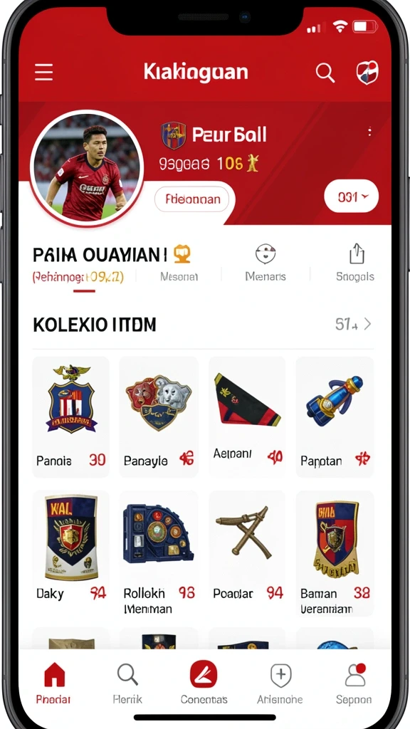 Tampilan antarmuka yang modern dan menarik.