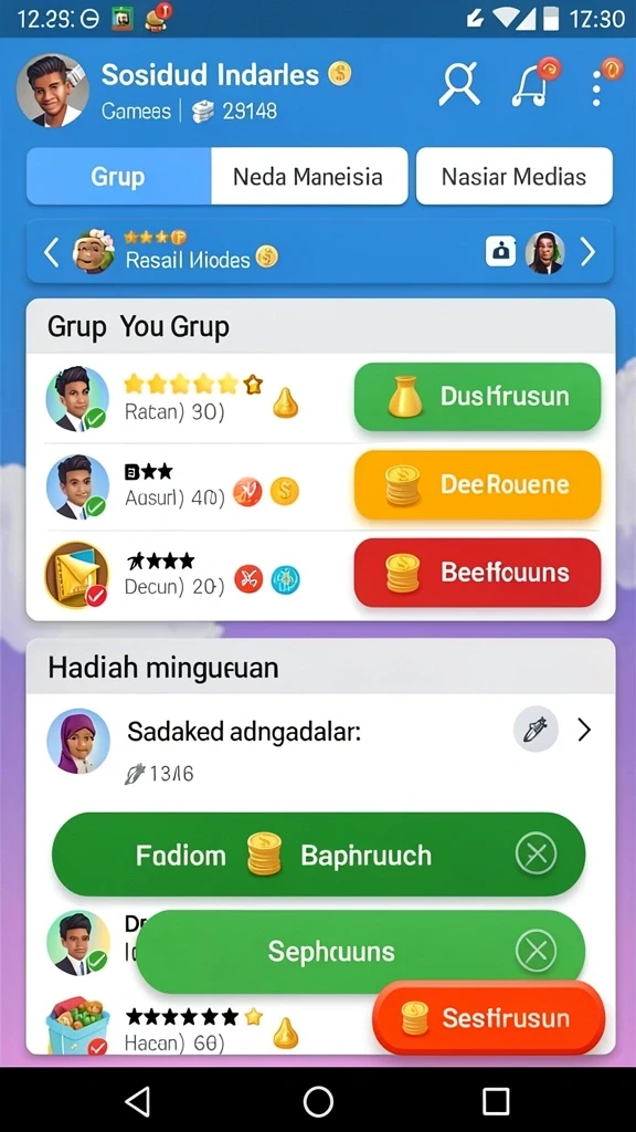 Gameplay yang seru dan adiktif dengan tantangan menarik.