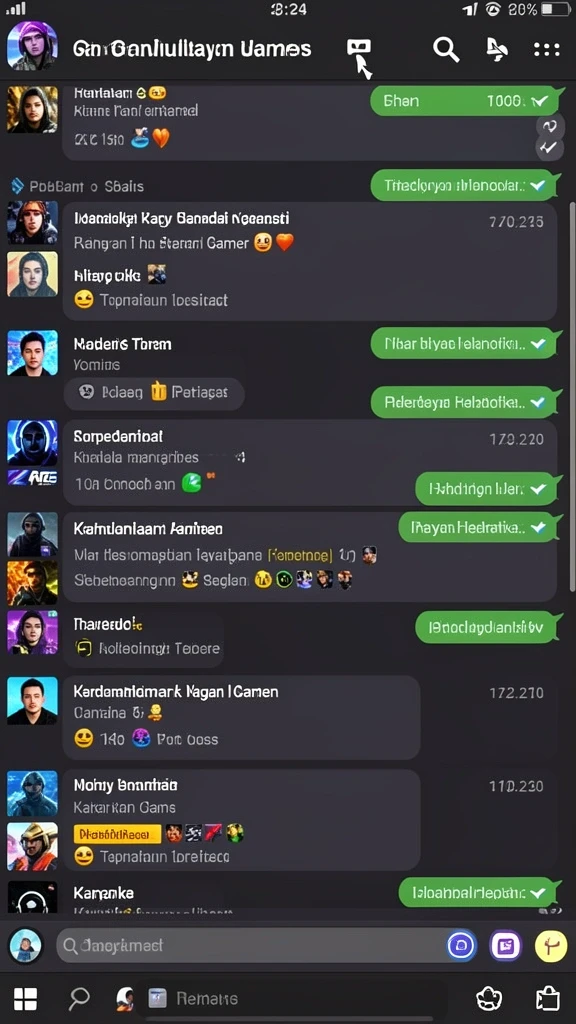 Tampilan fitur multiplayer yang seru dan interaktif.