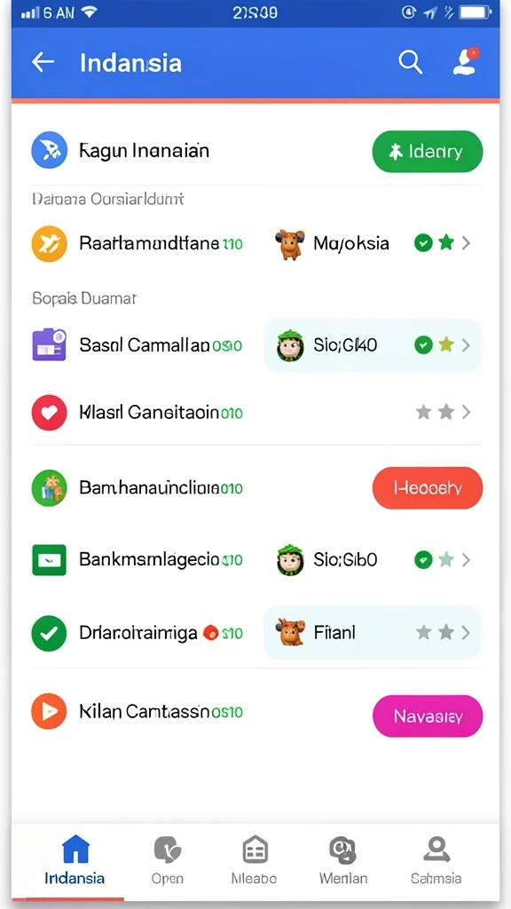 Screenshot menampilkan berbagai tema slot yang tersedia di SLOT8808.