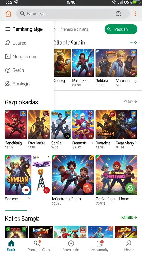 Karakter dengan variasi unik dan kemampuan khusus.