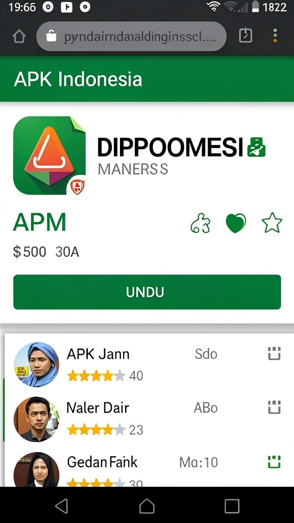 Tampilkan karakter unik yang tersedia dalam permainan.