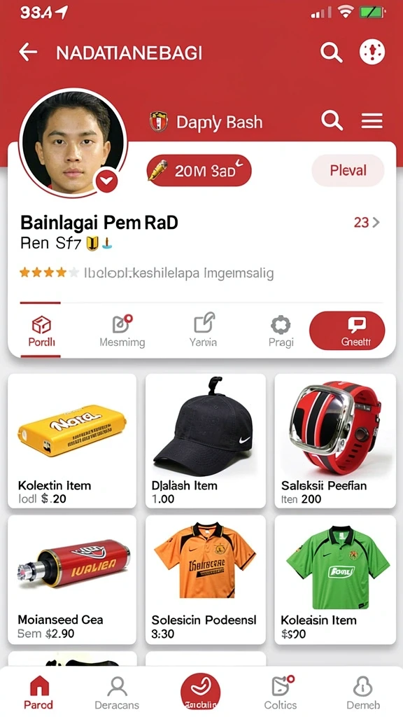 Fitur interaktif dengan pemain lain dalam game.