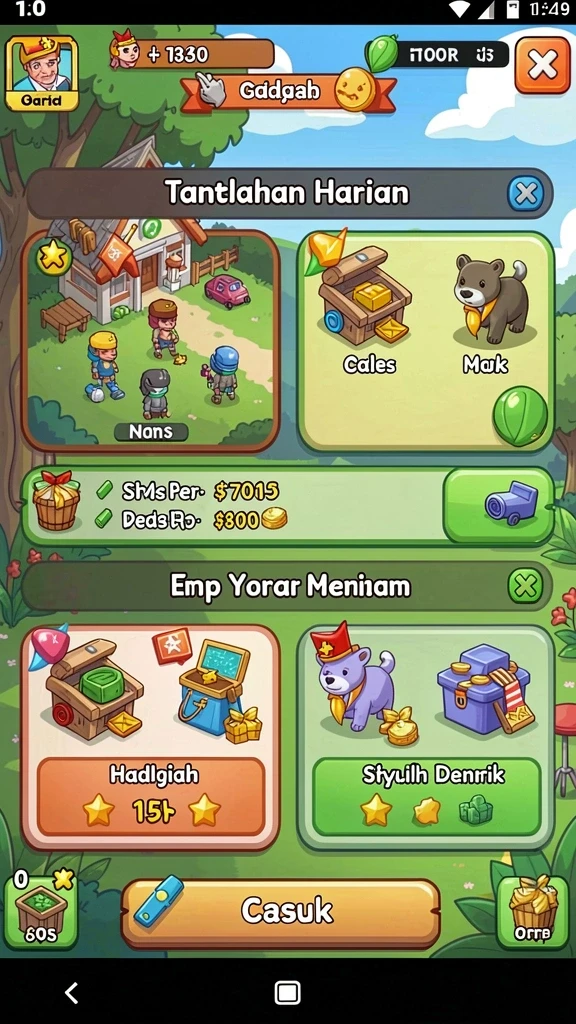 Gambaran karakter baru yang ditambahkan ke dalam game.
