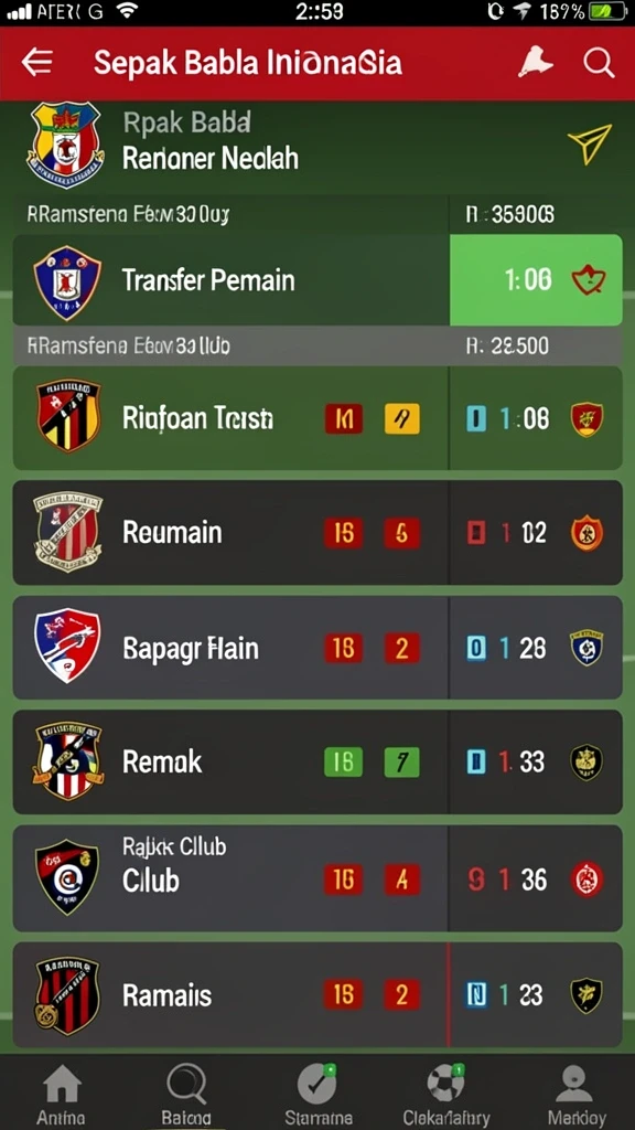 Tampilan awal yang menarik dan mudah dipahami.