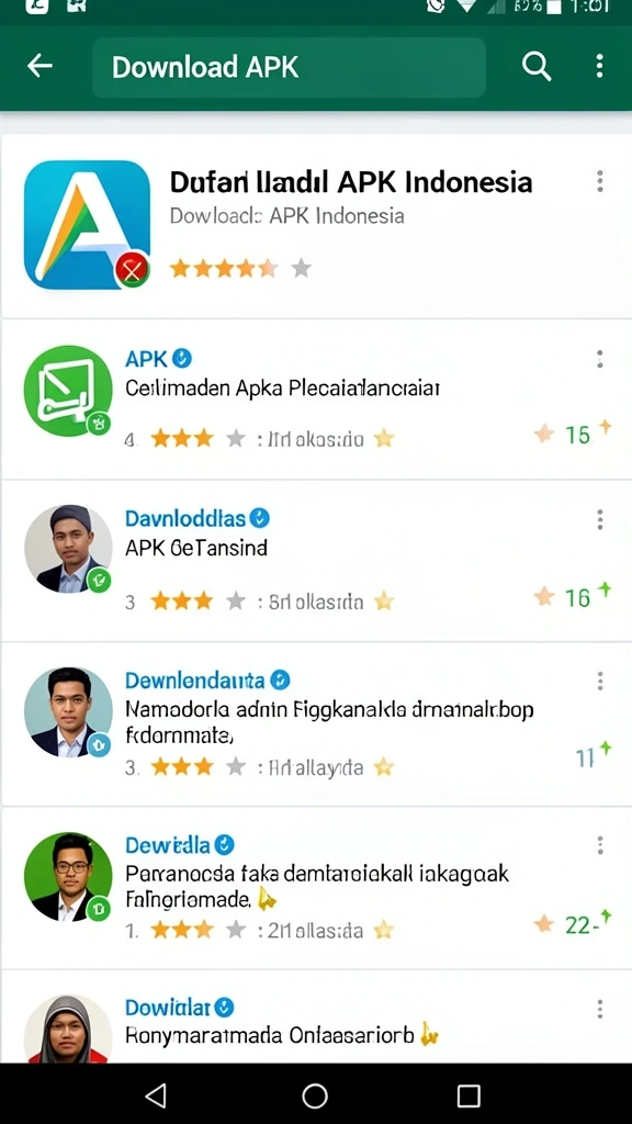 Tampilan pertama antarmuka yang ramah pengguna.