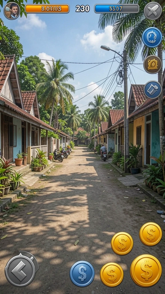 Screenshot aplikasi ZORTOTO dengan antarmuka pengguna yang menarik.